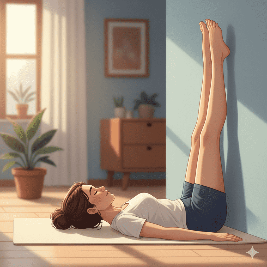 Legs-Up-the-Wall Pose