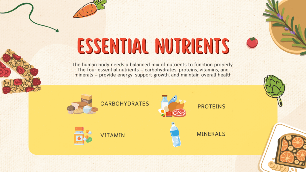 Essential nutrients for healthy eating tips