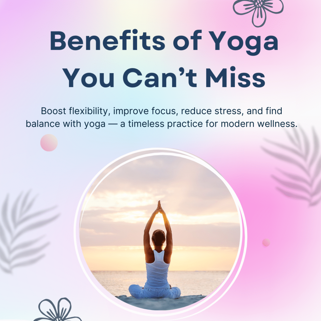 Yoga benefits wellness