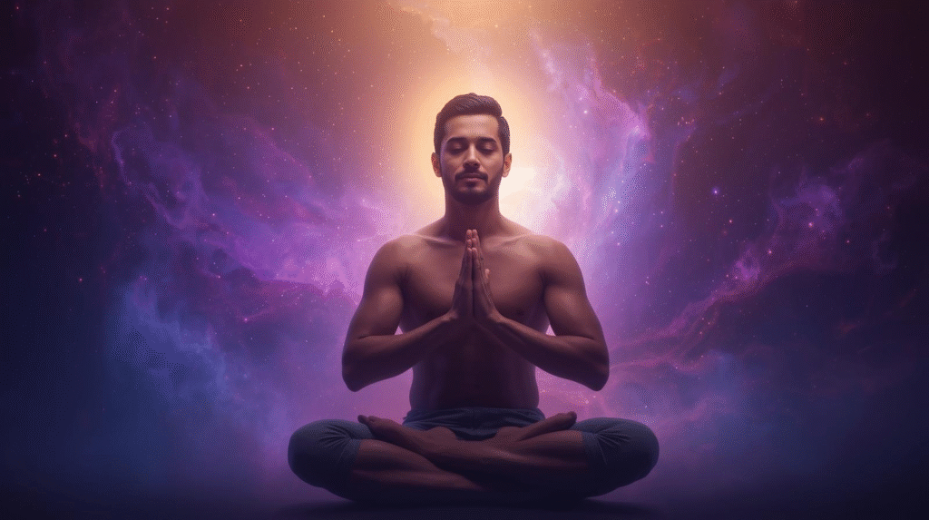 Namste in yoga