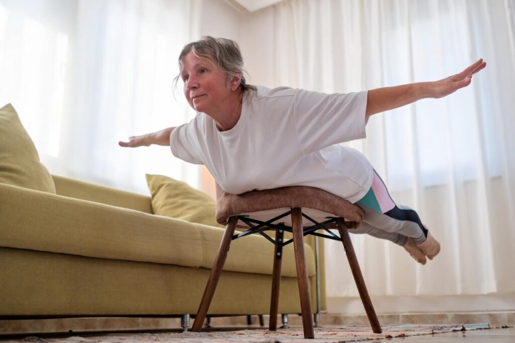 Yoga at home