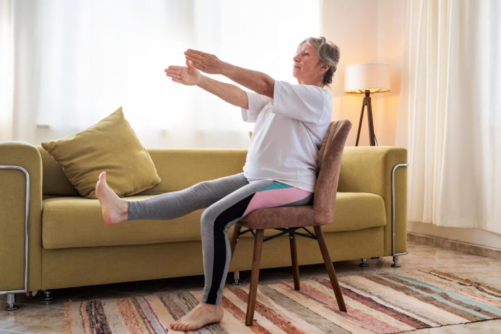 Yoga for seniors and beginners