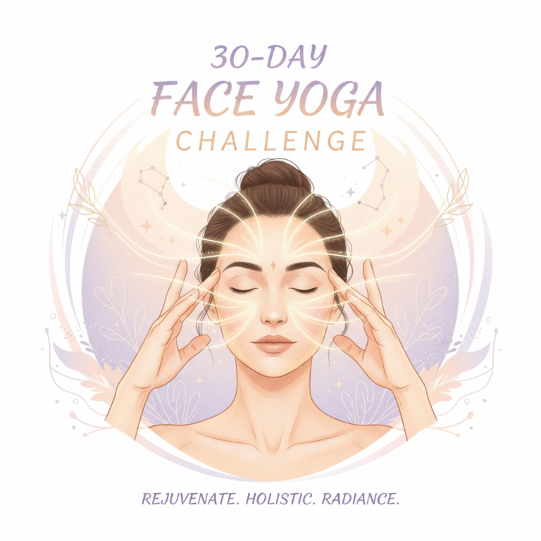 face yoga for glowing skin